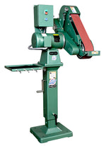 Burr King Model 960-400 4 x 60 Two Wheel Belt Grinder 95103