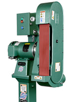 Burr King Model 960-400 4 x 60 Two Wheel Belt Grinder 95203