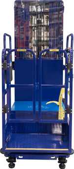 Ballymore Personnel Lift: Push-Around, Battery, 650 lb Load Capacity, 7 ft 6 in Closed Height PS-15