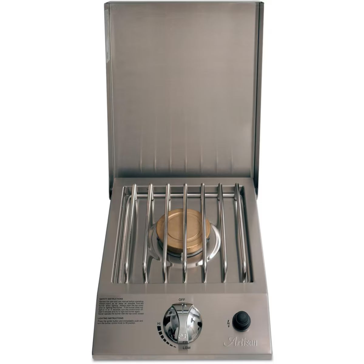 Artisan Drop-In Propane Gas Single Side Burner ART-SB1-LP