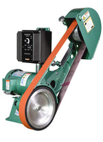 Burr King Model 960-272 2 x 72 Two Wheel Belt Grinder 98730
