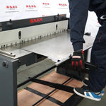KaKa Industrial Q01-9818B, 98-Inch Foot Stomp Shear Solid Construction High Precision Sheet Metal Foot Shear, 18Gauge Mild Steel Capacity 172016