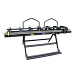 KaKa Industrial ALB-102 Siding Brake,Portable Thin Plate Bending Brake, 102“ Width, With a Roller Knife to Cut Sheet 173431
