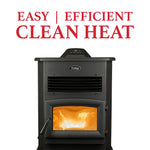 Ashley AP5622-W Pellet Stove 170 lb. Hopper (3,000 Sq. Ft.) AP5622-W