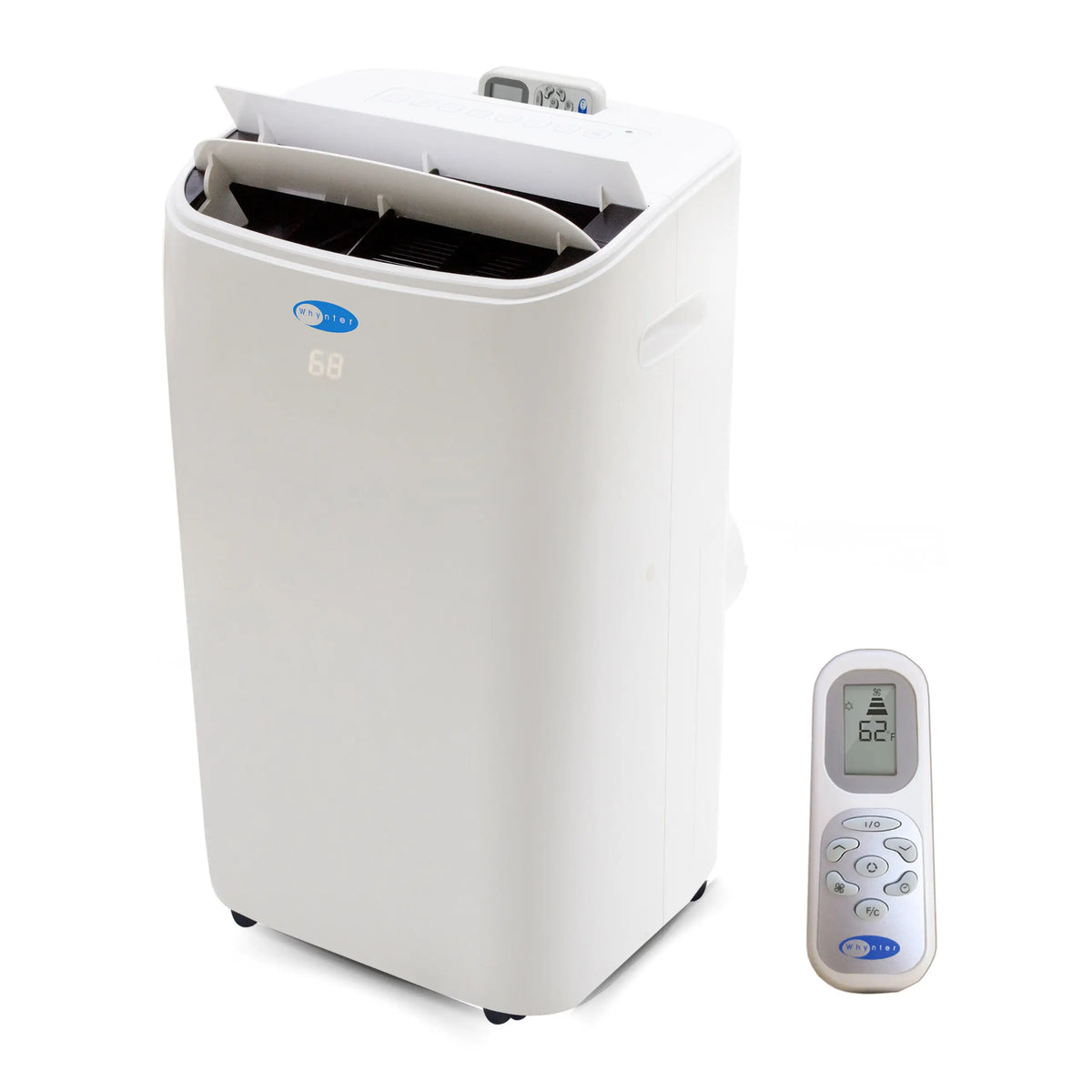 Whynter 14,000 BTU (ASHRAE) 10,000 BTU (SACC) Dual Hose Portable Air Conditioner ARC-147WF