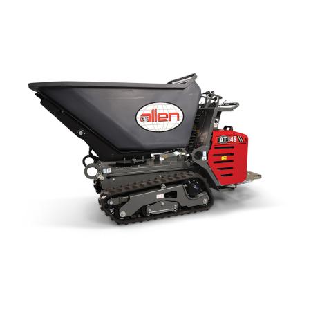Allen Power Buggy 14CF Poly Bucket Swivel Honda GX630 Elec Start Mud Tracks AT14PBESD