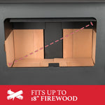Ashley 1,200 Sq. Ft. Pedestal Wood Stove AW1120E-P
