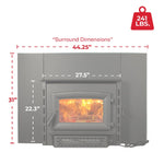 Ashley 1,200 Sq. Ft. Wood Stove Insert AW1820E