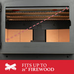 Ashley 2,000 Sq. Ft. Pedestal Wood Stove AW2020-P