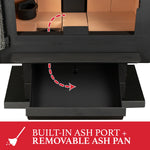 Ashley 2,000 Sq. Ft. Pedestal Wood Stove AW2020-P