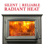 Ashley 2,500 Sq. Ft. Pedestal Wood Stove AW2520E-P