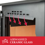 Ashley 2,500 Sq. Ft. Pedestal Wood Stove AW2520E-P