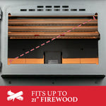 Ashley 2,500 Sq. Ft. Pedestal Wood Stove AW2520E-P