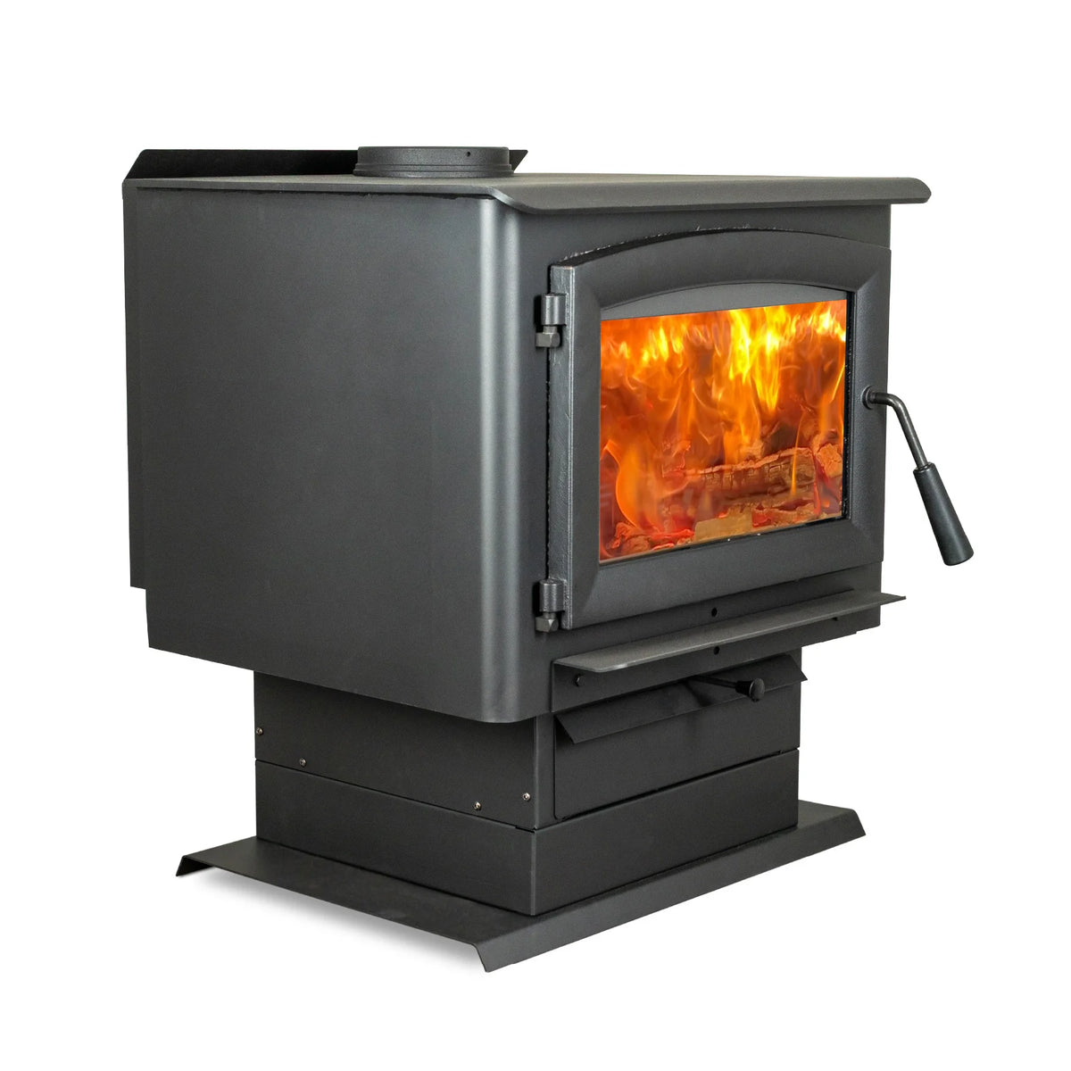 Ashley 2,500 Sq. Ft. Pedestal Wood Stove AW2520E-P