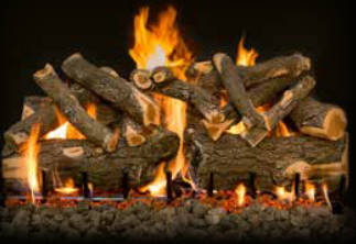 Grand Canyon 42" Arizona Weathered Oak Charred 12-Piece Log Set AWOC42LOGS