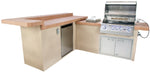 Lion American Q BBQ Island 90118