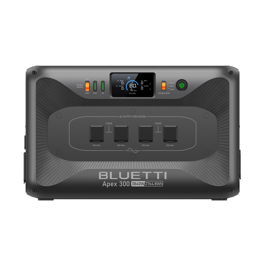 BLUETTI Apex 300 with multiple AC outlets