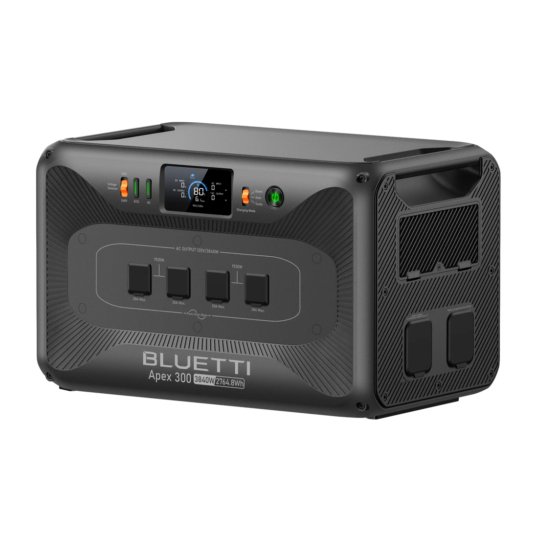 BLUETTI Apex 300 Pure Sine Wave output
