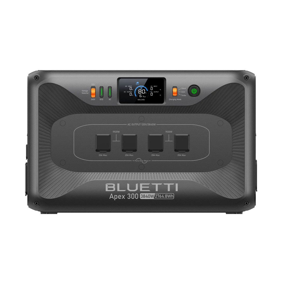 BLUETTI Apex 300 with multiple AC outlets