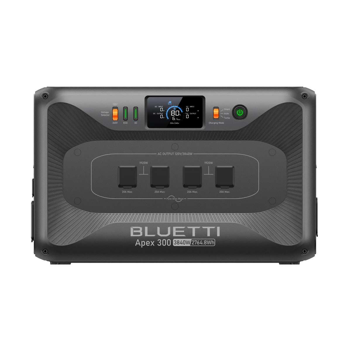 BLUETTI Apex 300 with multiple AC outlets