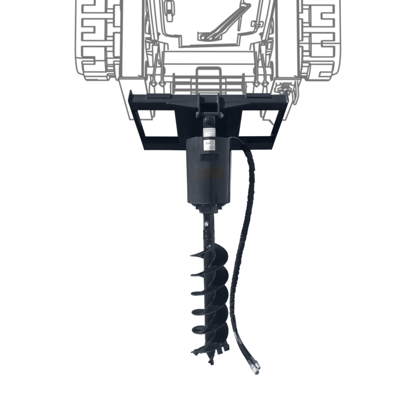 CID Attachments  HEAVY DUTY AUGER DRIVE ROUND RAD (Round)