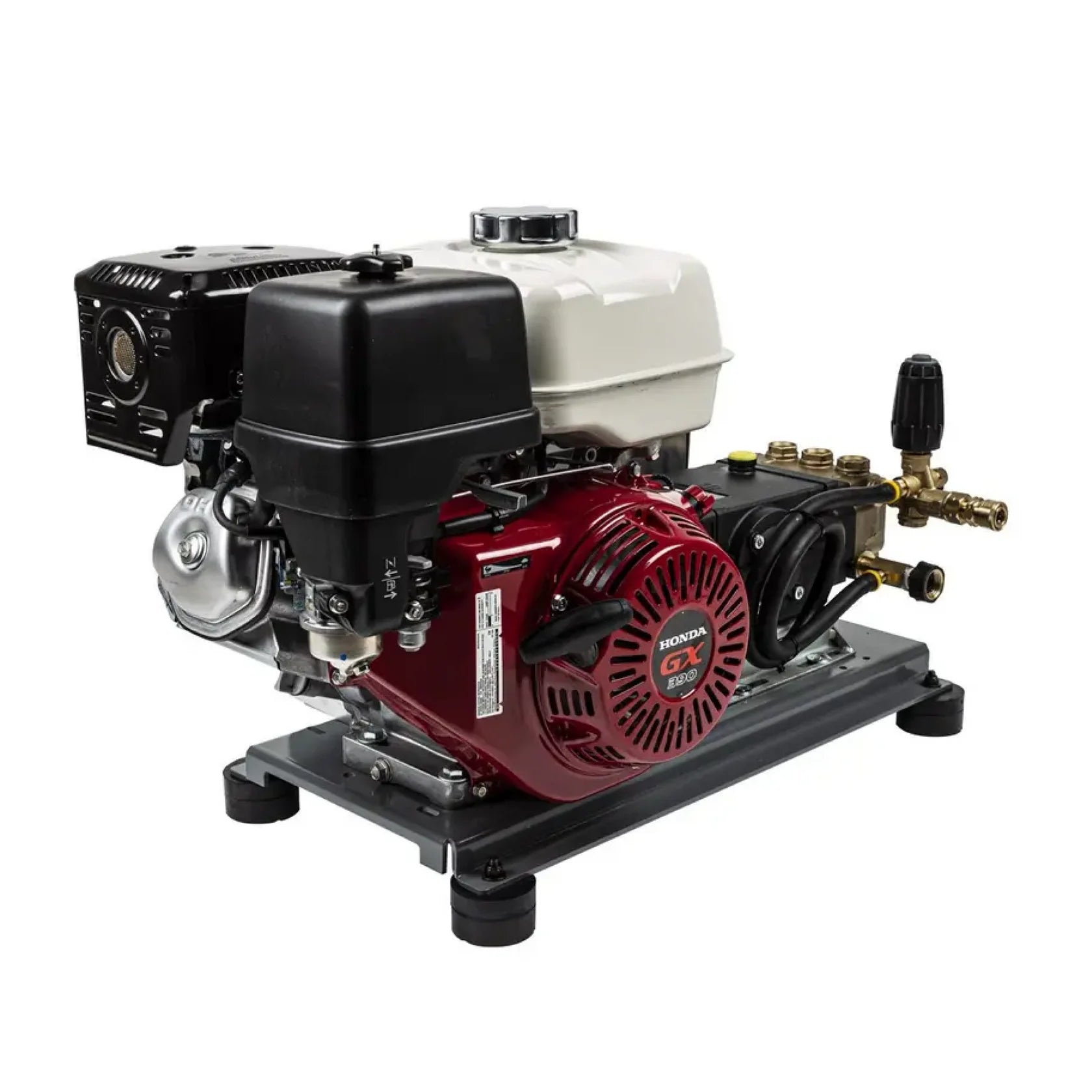 BE Power Equipment 4,200 PSI 4.2 GPM Truck Mount Cold Water Gas Pressure Washer B4213HTBGS