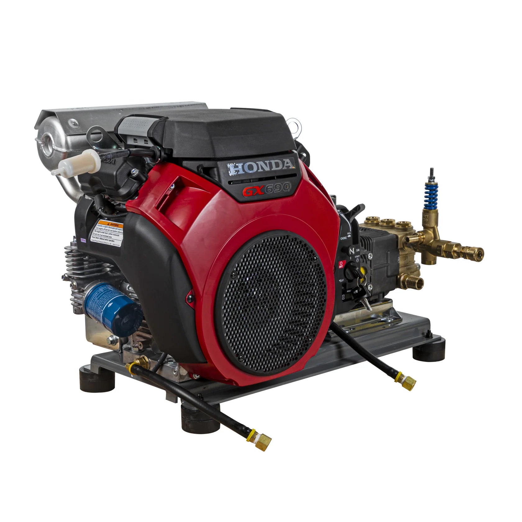 BE Power Equipment 4,200 PSI 8.5 GPM Cold Water Gas Pressure Washer B4224HETBAS