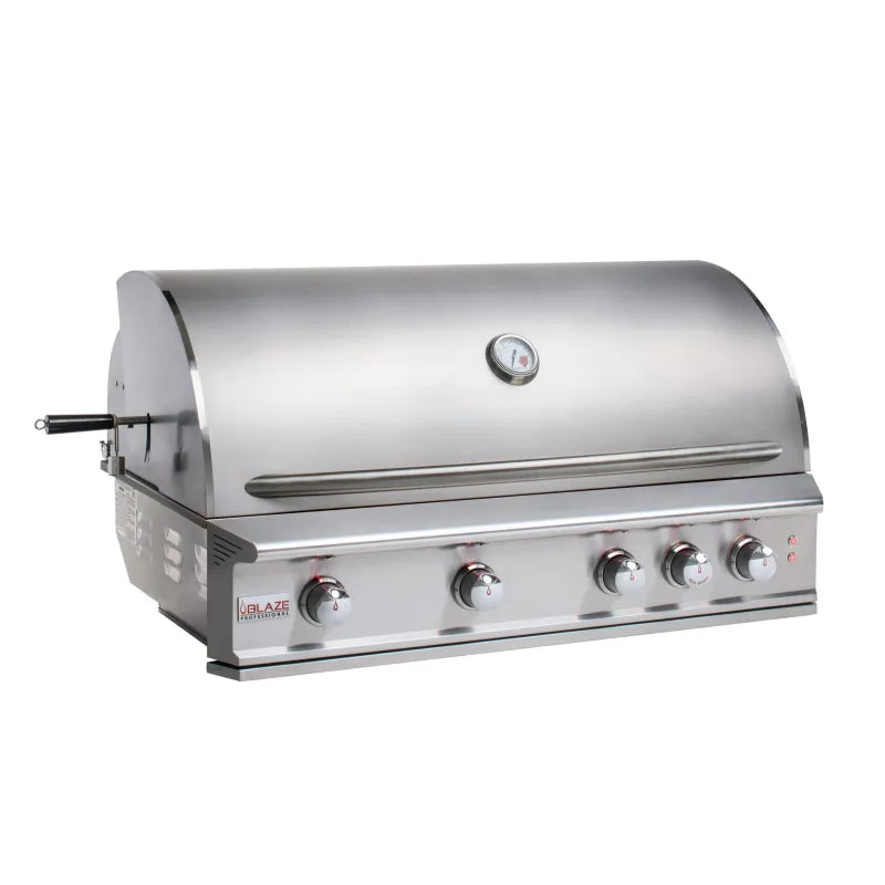 Blaze Professional 44-Inch 4 Burner Built-In Gas Grill With Rear Infrared Burner BLZ-4PRO-LP