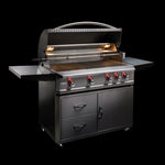 Blaze Professional 44-Inch 4 Burner Built-In Gas Grill With Rear Infrared Burner BLZ-4PRO-LP