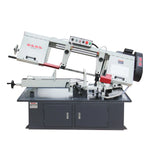 KaKa Industrial Metal Horizontal Band Saw, Dual Miter Metal Cutting Band Saw 10.2”x16.9” Capacity 2 HP power Horizontal Bandsaw with 220V Single phase BS-1018T 188061V220