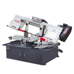 KaKa Industrial Metal Horizontal Band Saw, Dual Miter Metal Cutting Band Saw 10.2”x16.9” Capacity 2 HP power Horizontal Bandsaw with 220V Single phase BS-1018T 188061V220