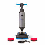 Prolux Cordless Commercial Micro Dual Brush Floor Cleaner, Scrubber and Buffer PLCC430BN