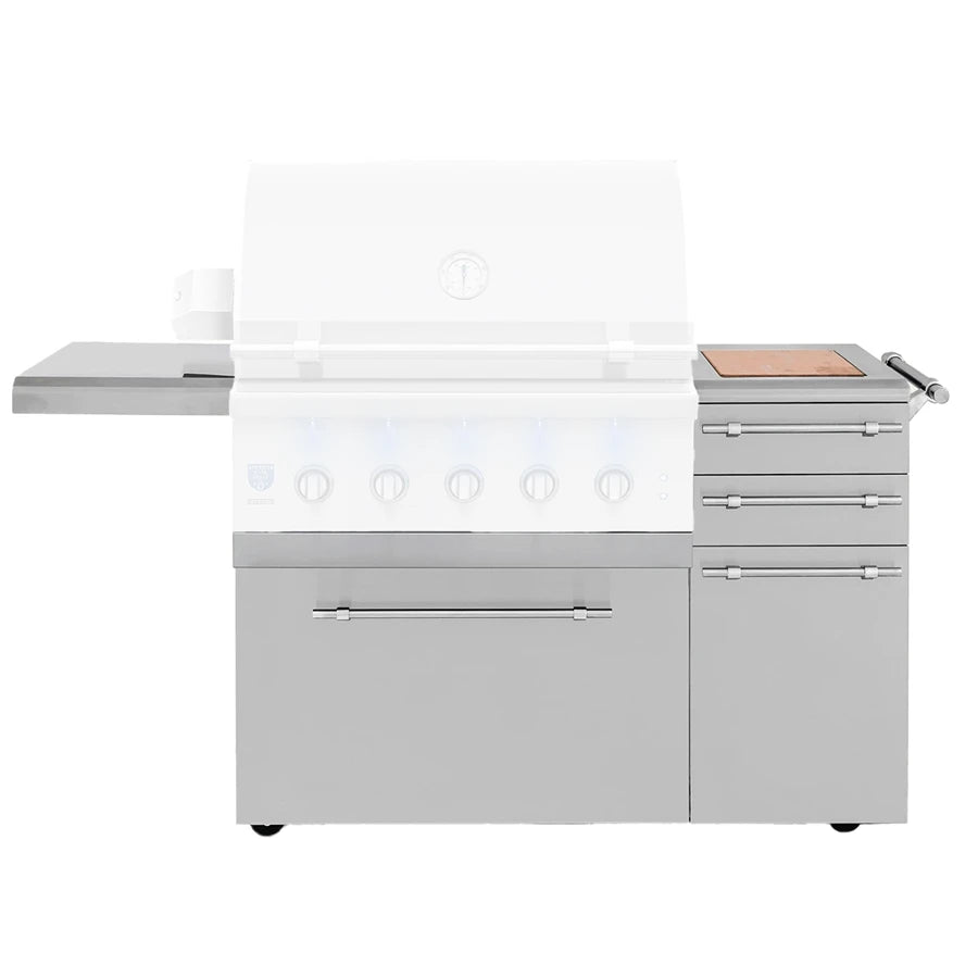 American Made Grills Cart for Muscle/Encore 36" CART-AMG36