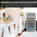 Whynter 8.1 cu. ft. Commercial Beverage Merchandiser Display Refrigerator with Superlit Door CBM-815WS