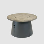 Outdoor Greatroom 42" Cirvalo Round Gas Fire Pit Table CIR-41-SOCG-K