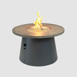 Outdoor Greatroom 42" Cirvalo Round Gas Fire Pit Table CIR-41-SOCG-K