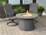 Outdoor Greatroom 42" Cirvalo Round Gas Fire Pit Table CIR-41-SOCG-K
