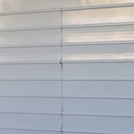 ALEKO 12W x 26L x 10H ft. Metal Carport with Corrugated Roof Panels and Sidewall Panels – Gray CPMS-12-26-GY-AP