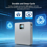 Sungold Wall Mounted 48V 100AH Residential Energy Storage Battery Pack Wi‑Fi & Bluetooth CoreX 5 Elite