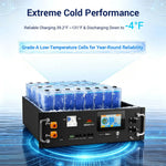 Sungold Server Rack 48V 100AH Residential Energy Storage Battery Pack Wi‑Fi & Bluetooth CoreX 5 Pro