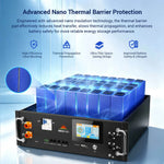 Sungold Server Rack 48V 100AH Residential Energy Storage Battery Pack Wi‑Fi & Bluetooth CoreX 5 Pro