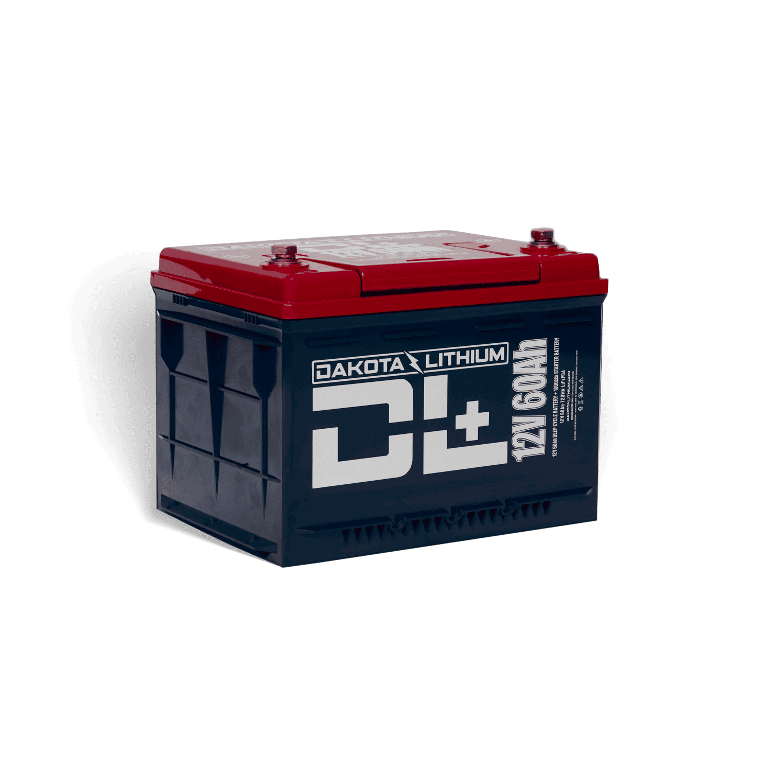 Dakota Lithium DL+ 12V 60Ah Dual Purpose, 1000 CCA LiFePO4 Battery