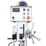 KaKa Industrial Mill Drill Machine, 1.26" Max Drilling & 2.95" Face Milling, Bench Lathe with Tapping, MT3 Spindle, Single-Phase 240V, for Home Workshop and Industrial Use DM-32A 183038V220