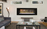 American Hearth 48" Linear Boulevard Direct Vent See Through Fireplace DVLL48SP90
