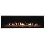 American Hearth Boulevard Direct Vent Contemporary Linear Gas Fireplace - Electronic Ignition - 60 Inch DVLL60BP90