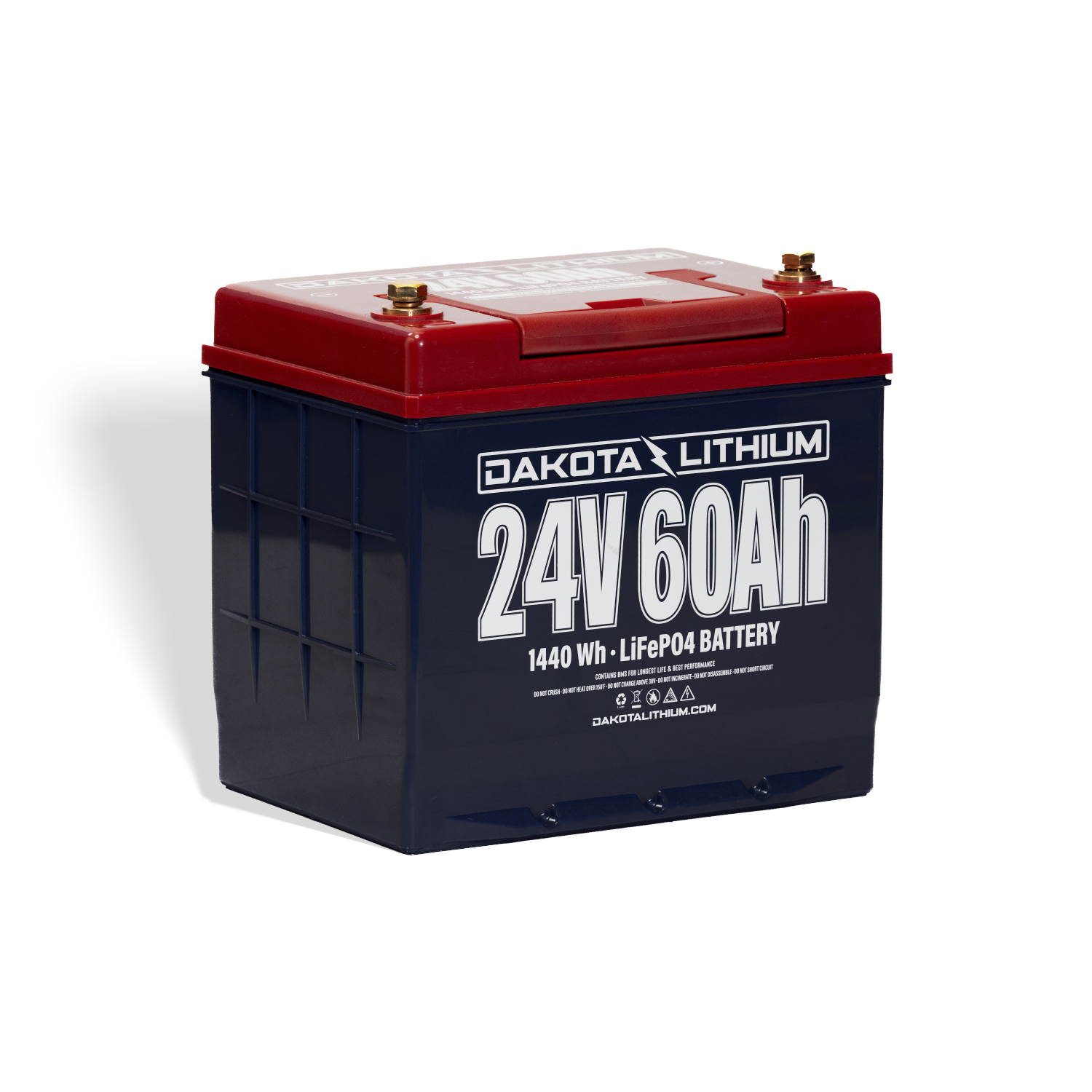 Dakota Lithium 24v 60Ah Deep Cycle LiFePO4 Battery