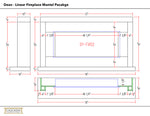 Dynasty Fireplaces Dean Linear DEN-WLH66 (H/P)