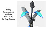 Prolux Cordless Commercial Micro Dual Brush Floor Cleaner, Scrubber and Buffer PLCC430BN