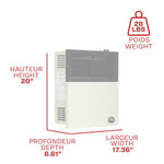 Ashley 11,000 BTU Direct Vent Propane Wall Heater DVAG11L