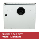 Ashley 25,000 BTU Direct Vent Dual Fuel Wall Heater DVAG25-DF